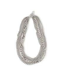 Ray BEAMS | ミックス チェーン ショート ネックレス(ネックレス)