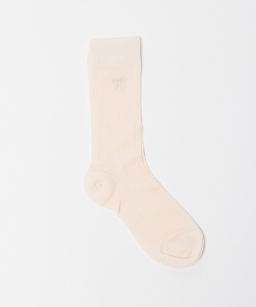 Chick(チック)の「▲RibbonSox / リボンソックス(ソックス/靴下・レディース・ブラック/グレー/ピンク/アイボリー/ホワイト・FREE)」の7枚目の写真