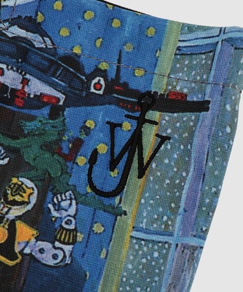 JW Anderson(ジェイダブリューアンダーソン)の「バッグ(トートバッグ・レディース・ブルー・ONE SIZE)」の4枚目の写真