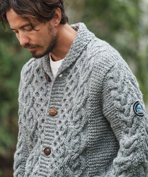 mcg3485-【HIMALAYAN CLIMBERS HAND-KNIT】手編みショールカーディガン