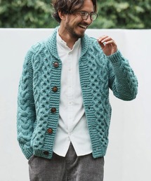 mcg3485-【HIMALAYAN CLIMBERS HAND-KNIT】手編みショールカーディガン