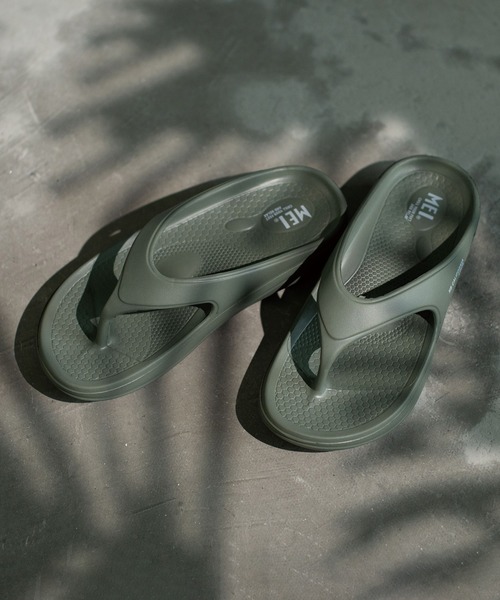 MEI（メイ）の「【MEI メイ】TONG SANDAL トングサンダル / Lady’s（サンダル・レディース・オリーブドラブ/ブラック/オフホワイト/グレー・S/M/L）」の4枚目の写真