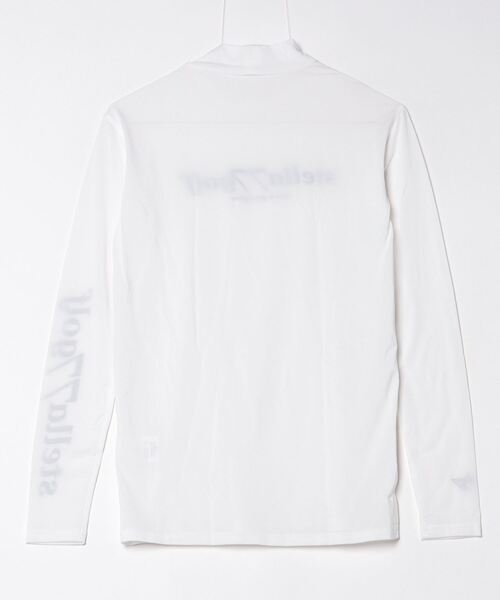 stella77golf(ステラセブンティーンセブンゴルフ)の「接触冷感ハイネックゴルフ長袖カットソー(Tシャツ/カットソー・メンズ・ブラック/ホワイト・SMALL/MEDIUM/LARGE/X-LARGE/XX-LARGE)」の8枚目の写真