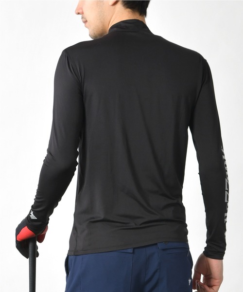stella77golf(ステラセブンティーンセブンゴルフ)の「接触冷感ハイネックゴルフ長袖カットソー(Tシャツ/カットソー・メンズ・ブラック/ホワイト・SMALL/MEDIUM/LARGE/X-LARGE/XX-LARGE)」の14枚目の写真
