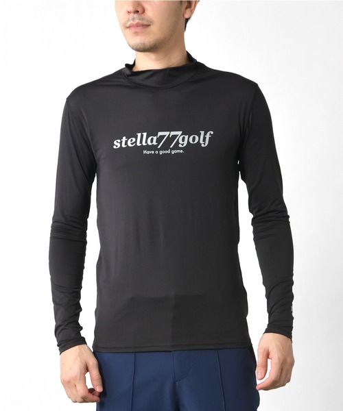 stella77golf(ステラセブンティーンセブンゴルフ)の「接触冷感ハイネックゴルフ長袖カットソー(Tシャツ/カットソー・メンズ・ブラック/ホワイト・SMALL/MEDIUM/LARGE/X-LARGE/XX-LARGE)」の15枚目の写真