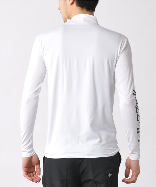 stella77golf(ステラセブンティーンセブンゴルフ)の「接触冷感ハイネックゴルフ長袖カットソー(Tシャツ/カットソー・メンズ・ブラック/ホワイト・SMALL/MEDIUM/LARGE/X-LARGE/XX-LARGE)」の11枚目の写真