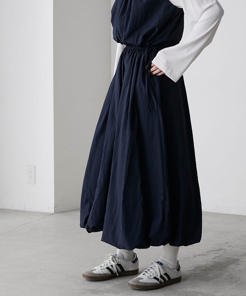 Mewl バルーンタンクネイビーワンピース Mewl ワンピース バルーンタンクワンピース : ZOZOTOWN Yahoo!店