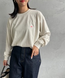 [DANTON/ダントン] スウェットライク ワンポイントロゴロンT