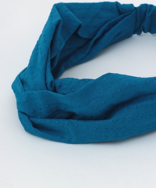 チチカカ（チチカカ）の「ドット刺繍ヘアバンド（ヘアバンド・レディース・イエロー/ブルー/ライトベージュ・FREE）」の12枚目の写真