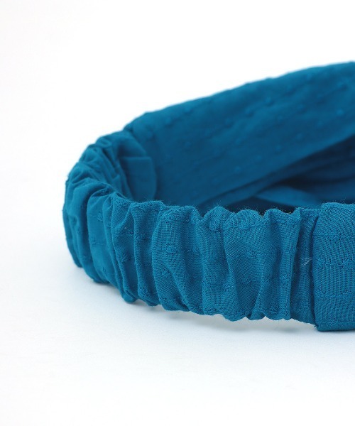 チチカカ（チチカカ）の「ドット刺繍ヘアバンド（ヘアバンド・レディース・イエロー/ブルー/ライトベージュ・FREE）」の13枚目の写真