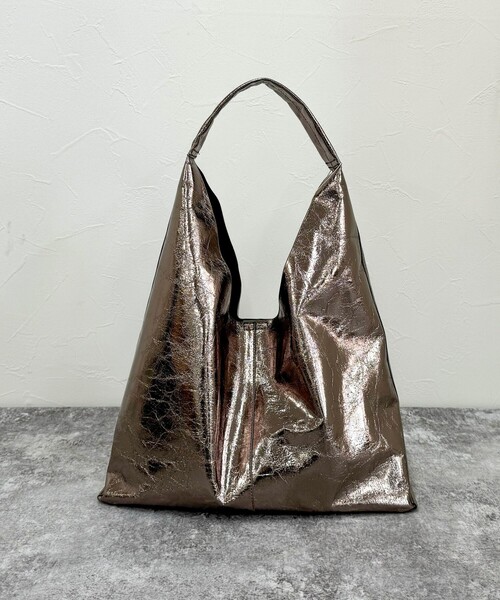 fredy emue（フレディエミュ）の「メタルワンショルトートバック（トートバッグ・レディース・シルバー/シルバー系その他・FREE）」の11枚目の写真