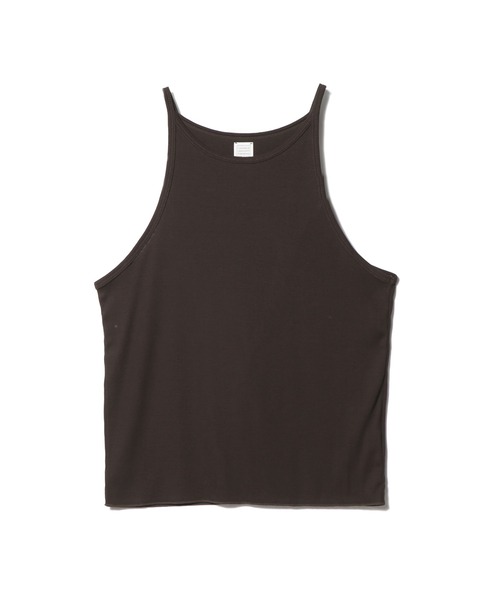 ESTNATION（エストネーション）の「GOOD PEOPLE GOOD STITCHING GOOD PRODUCT for ESTNATION / テレコキャミソール（キャミソール・レディース・ブラウン/アイボリー/ブラック・FREE）」の3枚目の写真