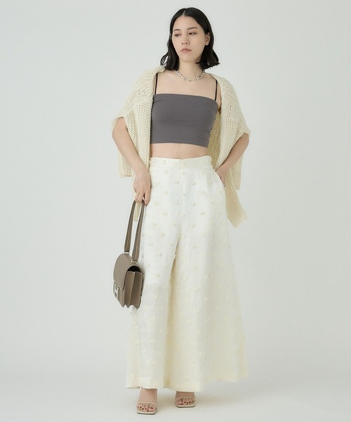 Chaos（カオス）の「Chaos(カオス)/◇藤子さんコラボ◇【先行予約】ベアチューブ（チューブトップ・レディース・チャコール/グレイッシュベージュ・36/38）」の11枚目の写真