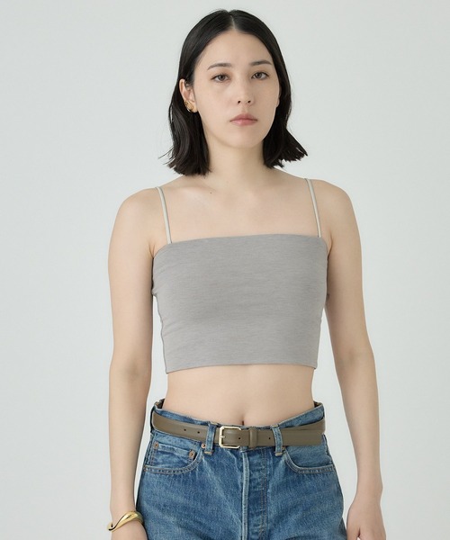 Chaos（カオス）の「Chaos(カオス)/◇藤子さんコラボ◇【先行予約】ベアチューブ（チューブトップ・レディース・チャコール/グレイッシュベージュ・36/38）」の5枚目の写真