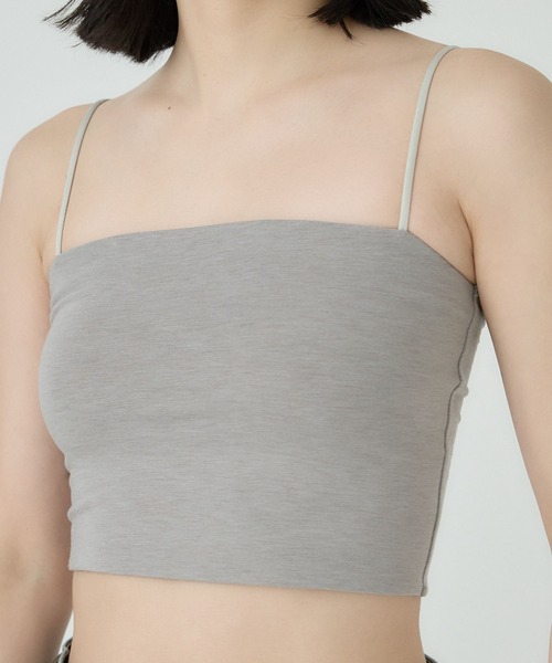 Chaos（カオス）の「Chaos(カオス)/◇藤子さんコラボ◇【先行予約】ベアチューブ（チューブトップ・レディース・チャコール/グレイッシュベージュ・36/38）」の10枚目の写真