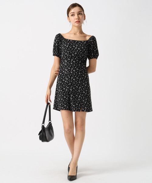 FOREVER 21(フォーエバー トゥエンティーワン)の「【2024SS】アソート柄ミニワンピース(ワンピース・レディース・ブラック/ダークブラウン・MEDIUM/SMALL)」の6枚目の写真