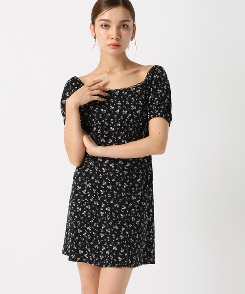 FOREVER 21(フォーエバー トゥエンティーワン)の「【2024SS】アソート柄ミニワンピース(ワンピース・レディース・ブラック/ダークブラウン・MEDIUM/SMALL)」の9枚目の写真