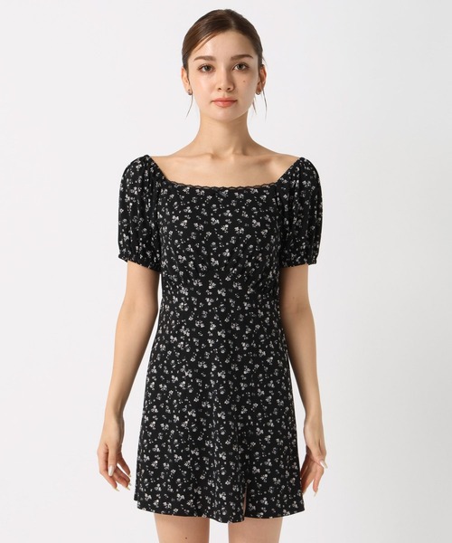 FOREVER 21(フォーエバー トゥエンティーワン)の「【2024SS】アソート柄ミニワンピース(ワンピース・レディース・ブラック/ダークブラウン・MEDIUM/SMALL)」の10枚目の写真
