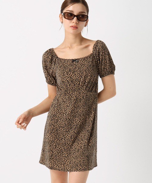 FOREVER 21(フォーエバー トゥエンティーワン)の「【2024SS】アソート柄ミニワンピース(ワンピース・レディース・ブラック/ダークブラウン・MEDIUM/SMALL)」の20枚目の写真