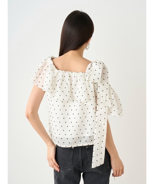 【セール】ワンショルリボンブラウス（シャツ/ブラウス）｜SNIDEL（スナイデル）