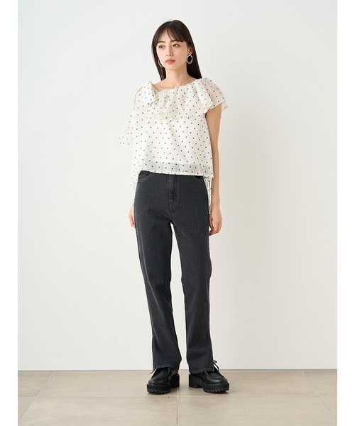 【セール】ワンショルリボンブラウス（シャツ/ブラウス）｜SNIDEL（スナイデル）