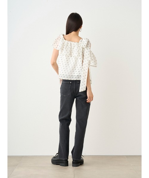 【セール】ワンショルリボンブラウス（シャツ/ブラウス）｜SNIDEL（スナイデル）