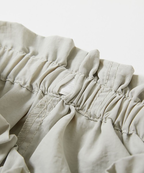 devirock（デビロック）の「ナイロン ロング丈 カーゴスカート（スカート・キッズ・カーキ/ブラック/ライトグレー・150cm/140cm/130cm/120cm/110cm/100cm/160cm）」の13枚目の写真