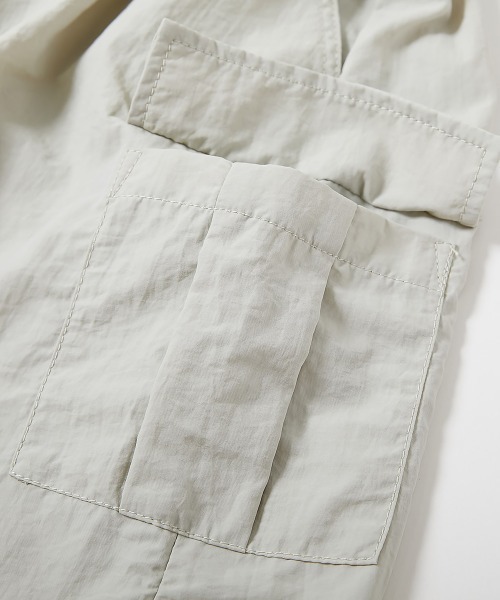 devirock（デビロック）の「ナイロン ロング丈 カーゴスカート（スカート・キッズ・カーキ/ブラック/ライトグレー・150cm/140cm/130cm/120cm/110cm/100cm/160cm）」の15枚目の写真