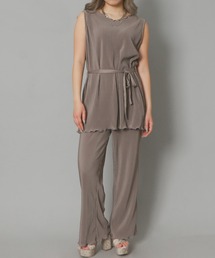 ノースリーブ」に該当するつなぎ/オールインワンファッション