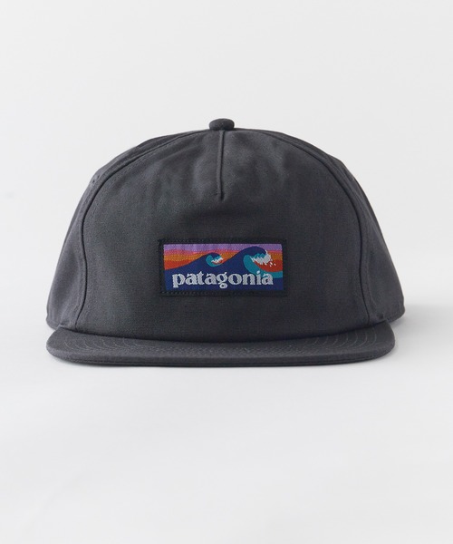patagonia（パタゴニア）の「Patagonia/パタゴニア  BOARDSHORT LABEL FUNFARER CAP キャップ（キャップ・メンズ・ブラック/ネイビー系/ブルー・FREE）」の2枚目の写真
