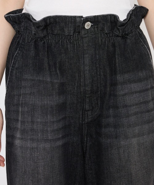 BARNYARDSTORM（バンヤードストーム）の「BARNYARDSTORM / ウエストシャーリングデニム（デニムパンツ・レディース・ブラック・L/S/M）」の14枚目の写真