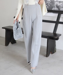 ROYAL PARTY | ラメニットラインストーンパンツ(その他パンツ)