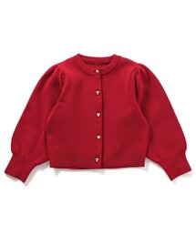 apres les cours | ハートボタンショートカーディガン(カーディガン/ボレロ)