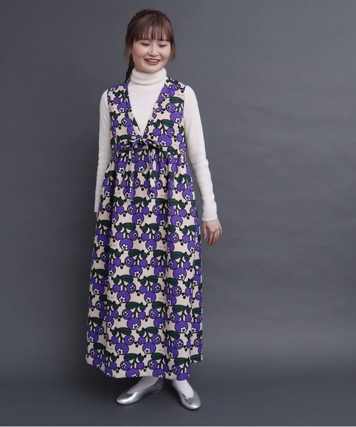 peu pres（プープレ）の「ブルーベリープリントOP（ワンピース）」 - WEAR