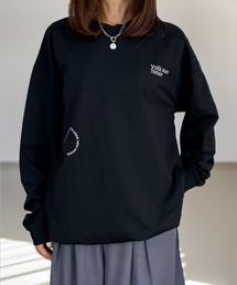 Candlestick（キャンドルスティック）の「ストレッチ天竺 オーバーサイズ 裾ドローコード ゲームシャツ ロンT（Tシャツ/カットソー・メンズ）」