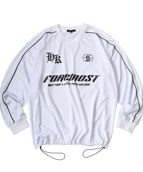 Lazar（ラザル）の「Soccer Game Shirt LS Tee/オーバーサイズ