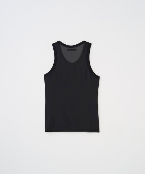 Juha（ユハ）の「SHEER TANKTOP（タンクトップ・メンズ・ピンクベージュ/オリーブ/ブラック・4/3）」の7枚目の写真