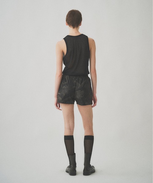 Juha（ユハ）の「SHEER TANKTOP（タンクトップ・メンズ・ピンクベージュ/オリーブ/ブラック・4/3）」の11枚目の写真