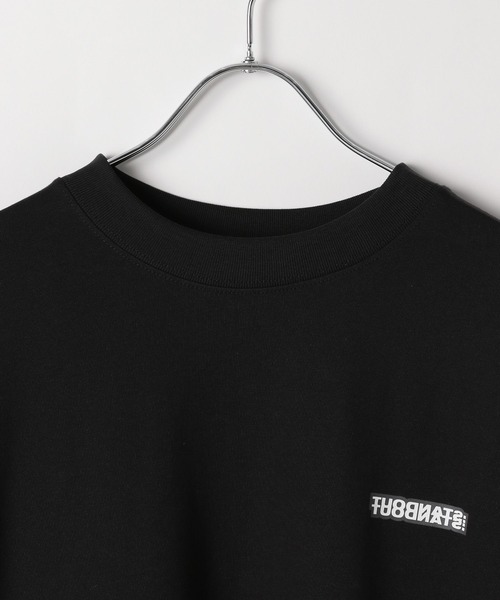 HEREIAM(ヘレイアム)の「【HEREIAM MEN】接触冷感&吸水速乾/スリーブプリントロングスリープ(Tシャツ/カットソー・メンズ・ホワイト/ブラック/ライトピンク・LARGE/MEDIUM)」の4枚目の写真