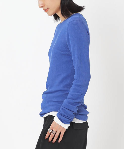 AP STUDIO（エーピーストゥディオ）の「ニットロングスリーブTシャツ