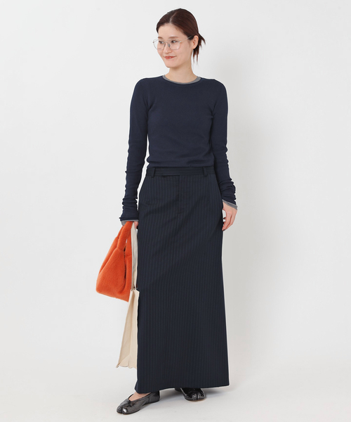 AP STUDIO（エーピーストゥディオ）の「ニットロングスリーブT