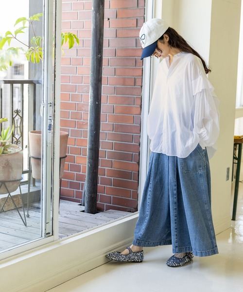 niko and...（ニコアンド）の「ポケットワイドパンツ（その他パンツ・レディース・カーキ/ライトグレー/ブルー・FREE）」の11枚目の写真