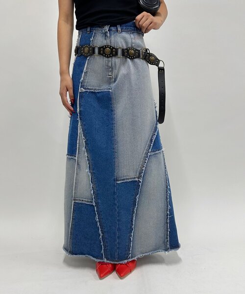 WHO'S WHO gallery(フーズフーギャラリー)の「スウィッチングスカート(スカート・レディース・ブラック/ブルー/ブラウン・FREE)」の17枚目の写真