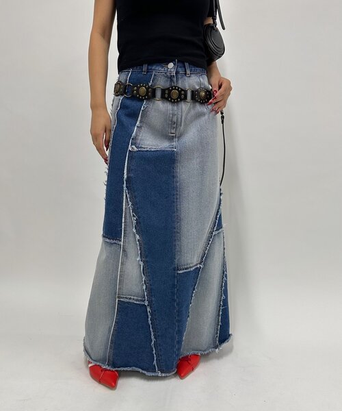 WHO'S WHO gallery(フーズフーギャラリー)の「スウィッチングスカート(スカート・レディース・ブラック/ブルー/ブラウン・FREE)」の18枚目の写真