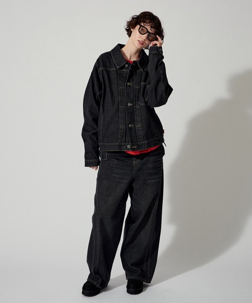 VINTAGE LIKE TWIST DENIM PANTS / ヴィンテージライクツイストデニム