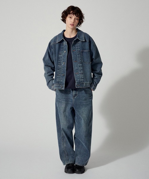 VINTAGE LIKE TWIST DENIM PANTS / ヴィンテージライクツイストデニム