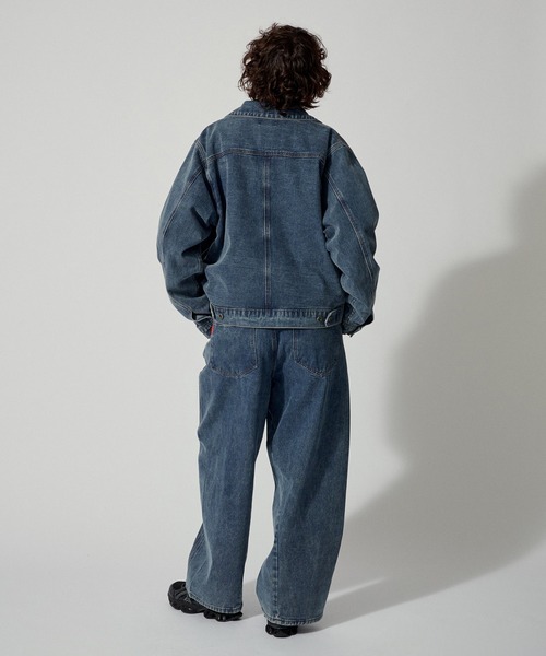 VINTAGE LIKE TWIST DENIM PANTS / ヴィンテージライクツイストデニム