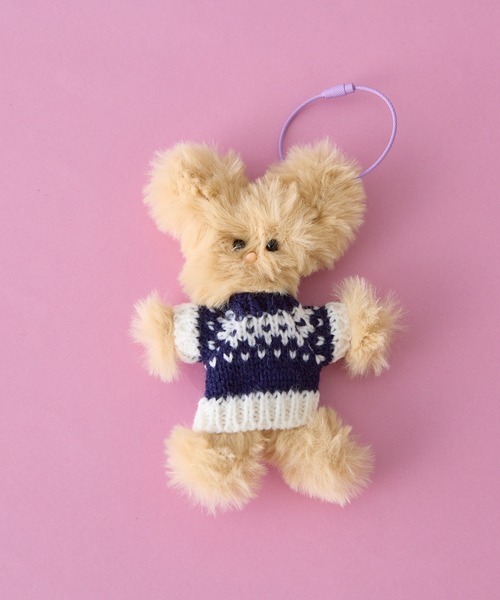 BIRTHDAY BAR（バースデイバー）の「モールぬいぐるみキット（キーホルダー・レディース・ブラウン/ベージュ/ホワイト/ブラック/アイボリー/ミント/グレー/ベージュ系その他/ピンク・0）」の7枚目の写真