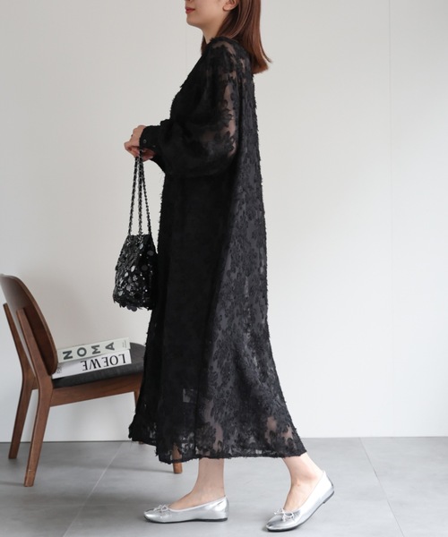 model：162cm 着用サイズ：F