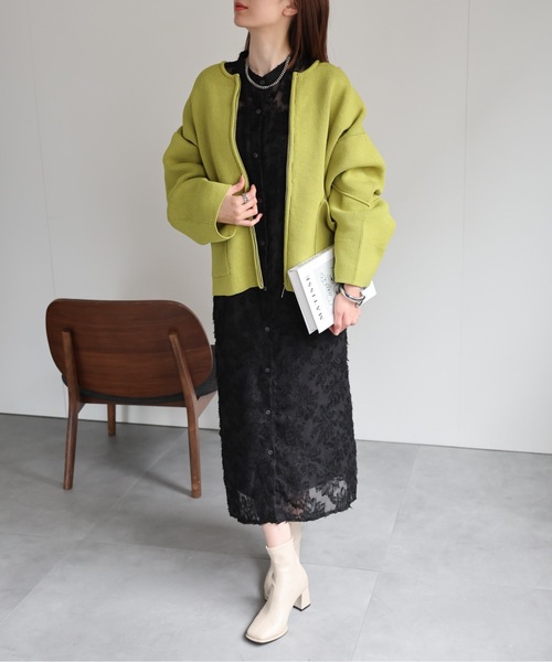 model：162cm 着用サイズ：F